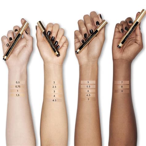 ysl concealer swatch|touche éclat high cover concealer.